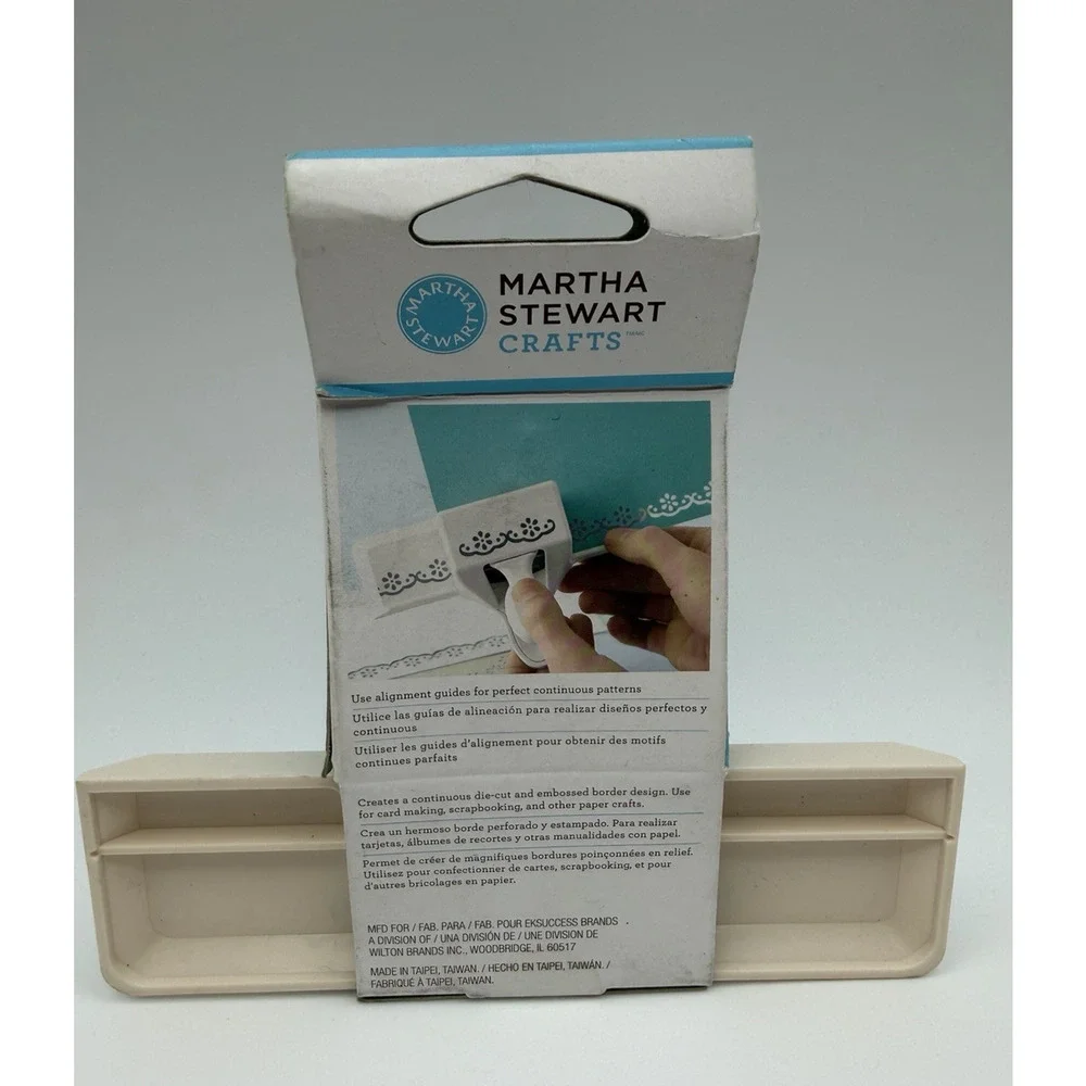Martha Stewart Crafts Lace Heart Edge Punch Scrapbooking Journaling Tool